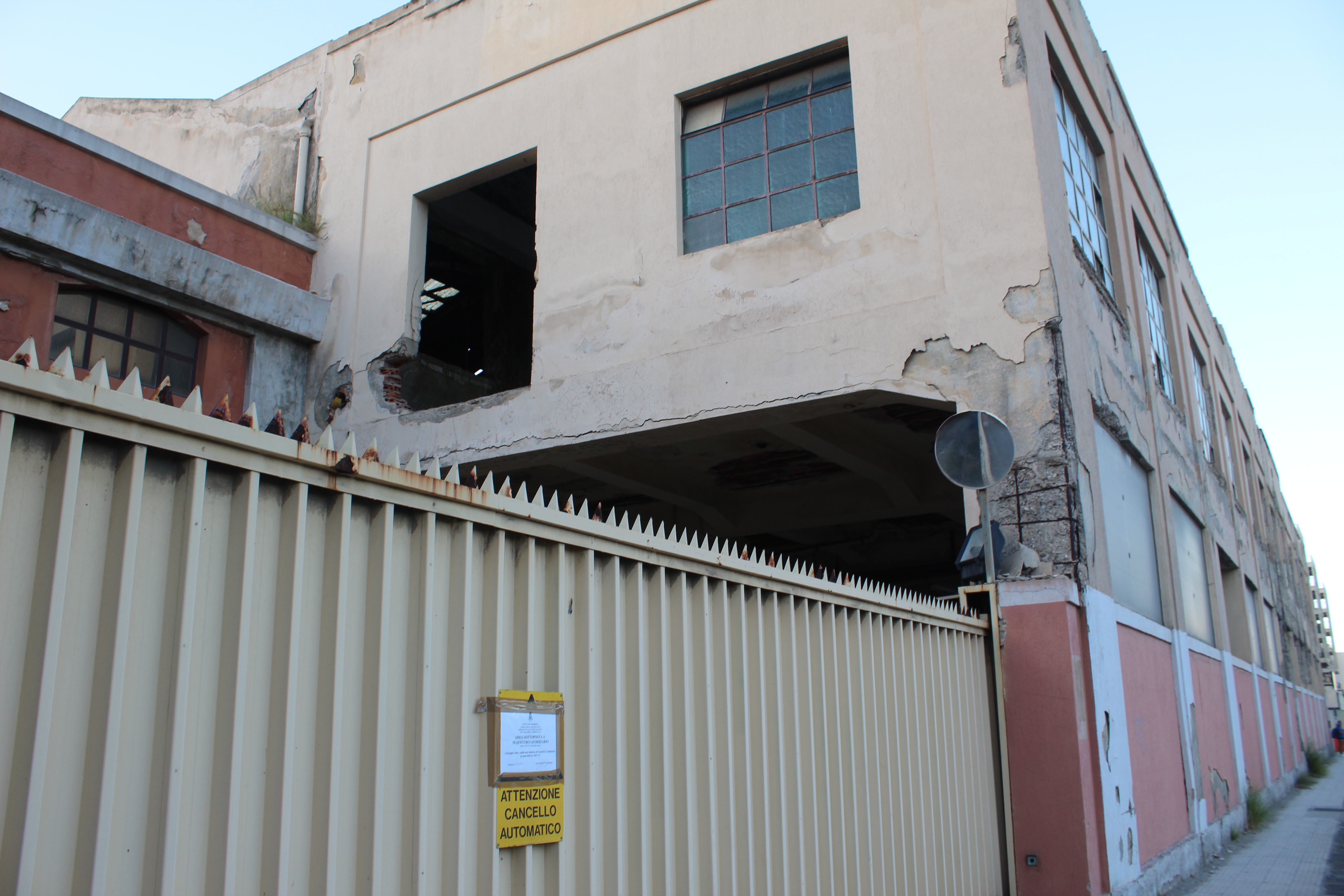 FOTO | Messina e l’ex stabilimento Triscele: scatta il sequestro