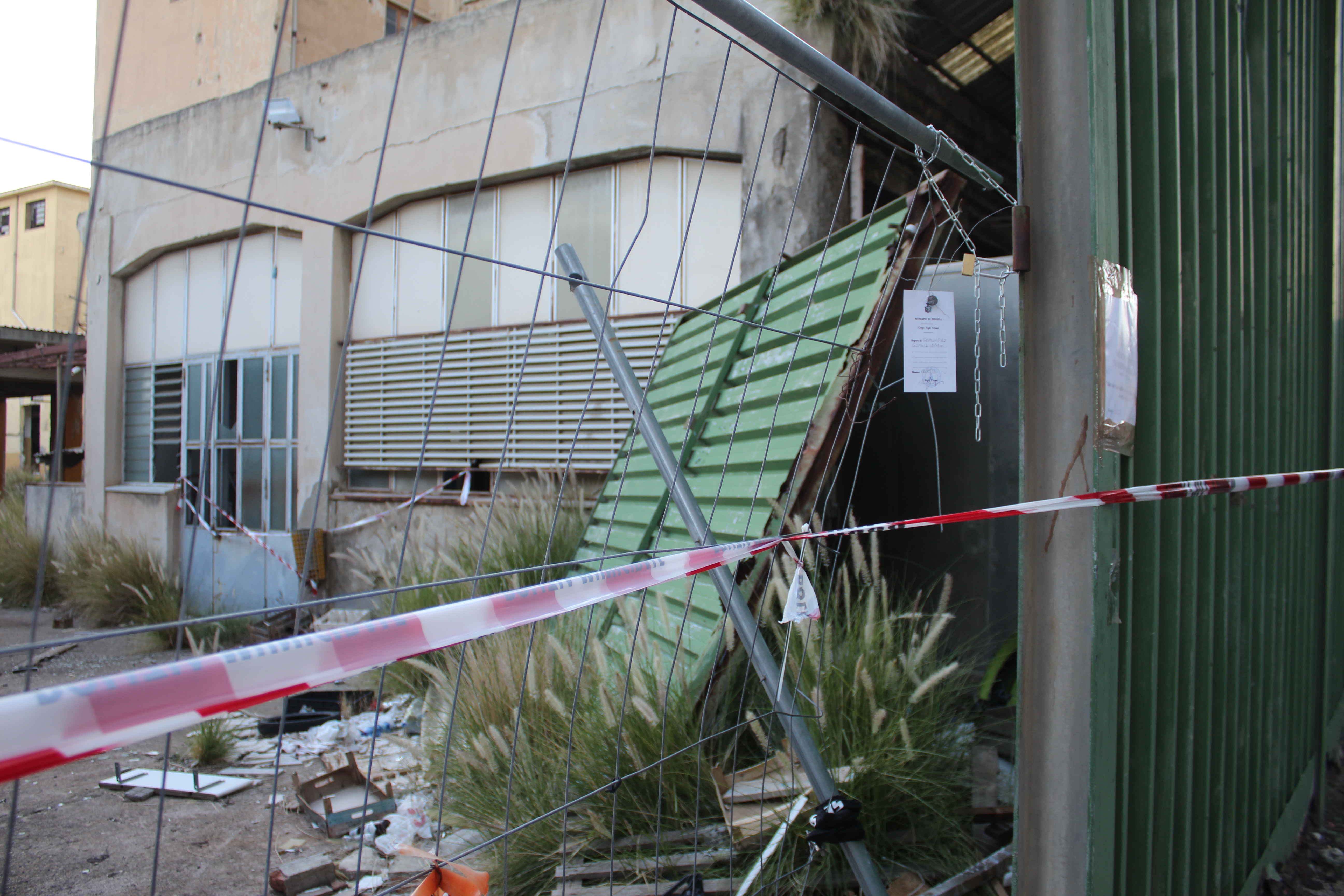 FOTO | Messina e l’ex stabilimento Triscele: scatta il sequestro