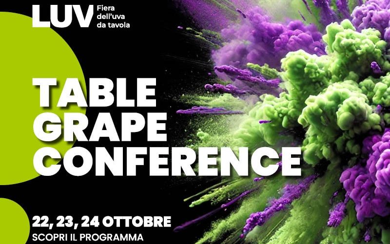 LUV Fiera, attesa la Table Grape Conference dal 22 al 24 ottobre 2024: gli ospiti