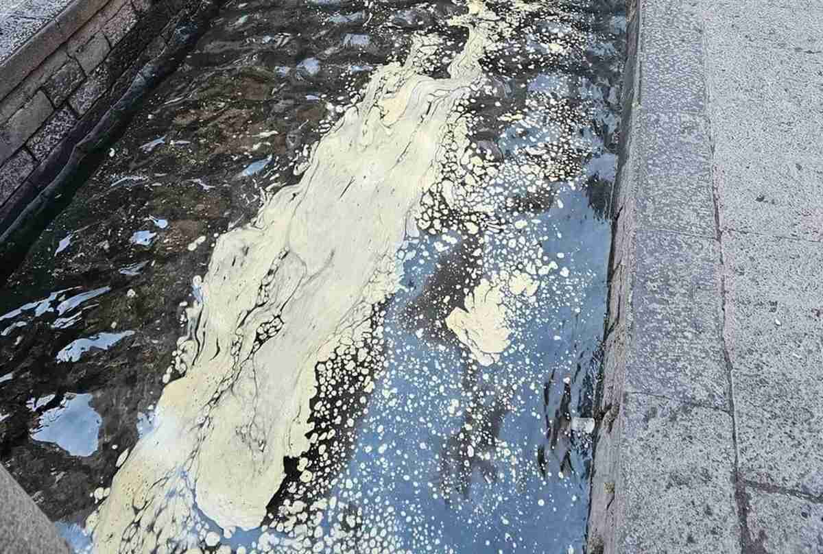 Catania, l’acqua del fiume Amenano è inquinata: la denuncia social di Graziano Bonaccorsi