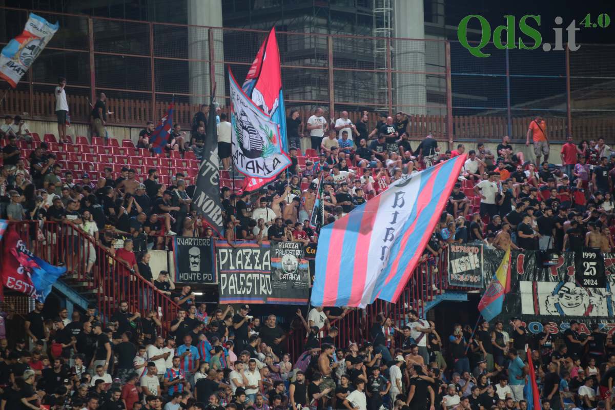 FOTO | Catania, buona la prima in casa: 1-0 al Benevento, decide Carpani