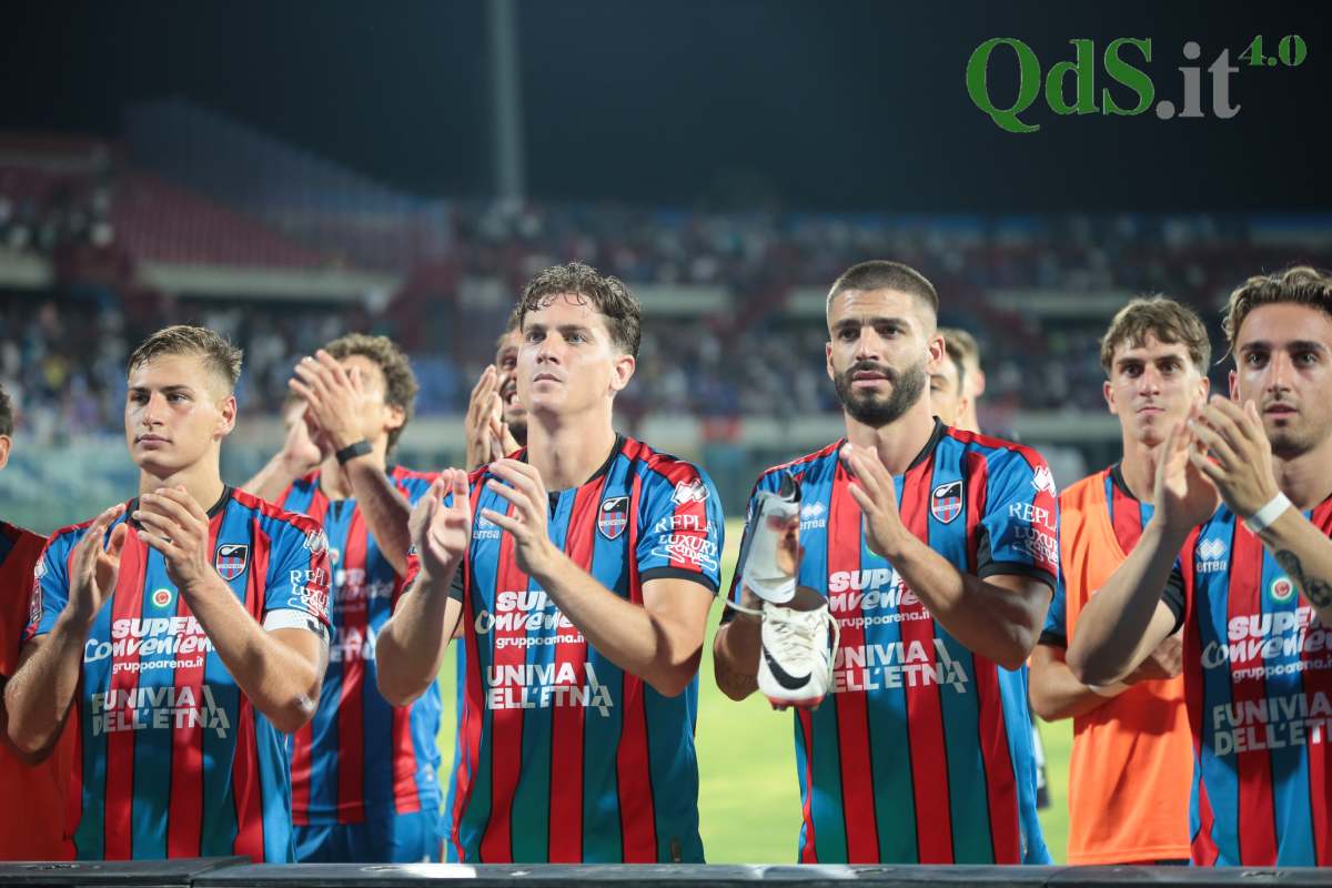 FOTO | Catania, buona la prima in casa: 1-0 al Benevento, decide Carpani