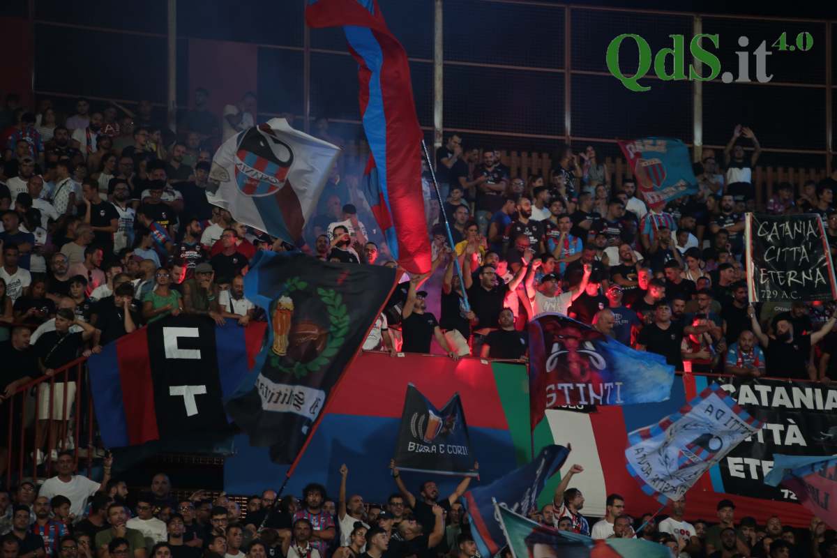 FOTO | Catania, buona la prima in casa: 1-0 al Benevento, decide Carpani