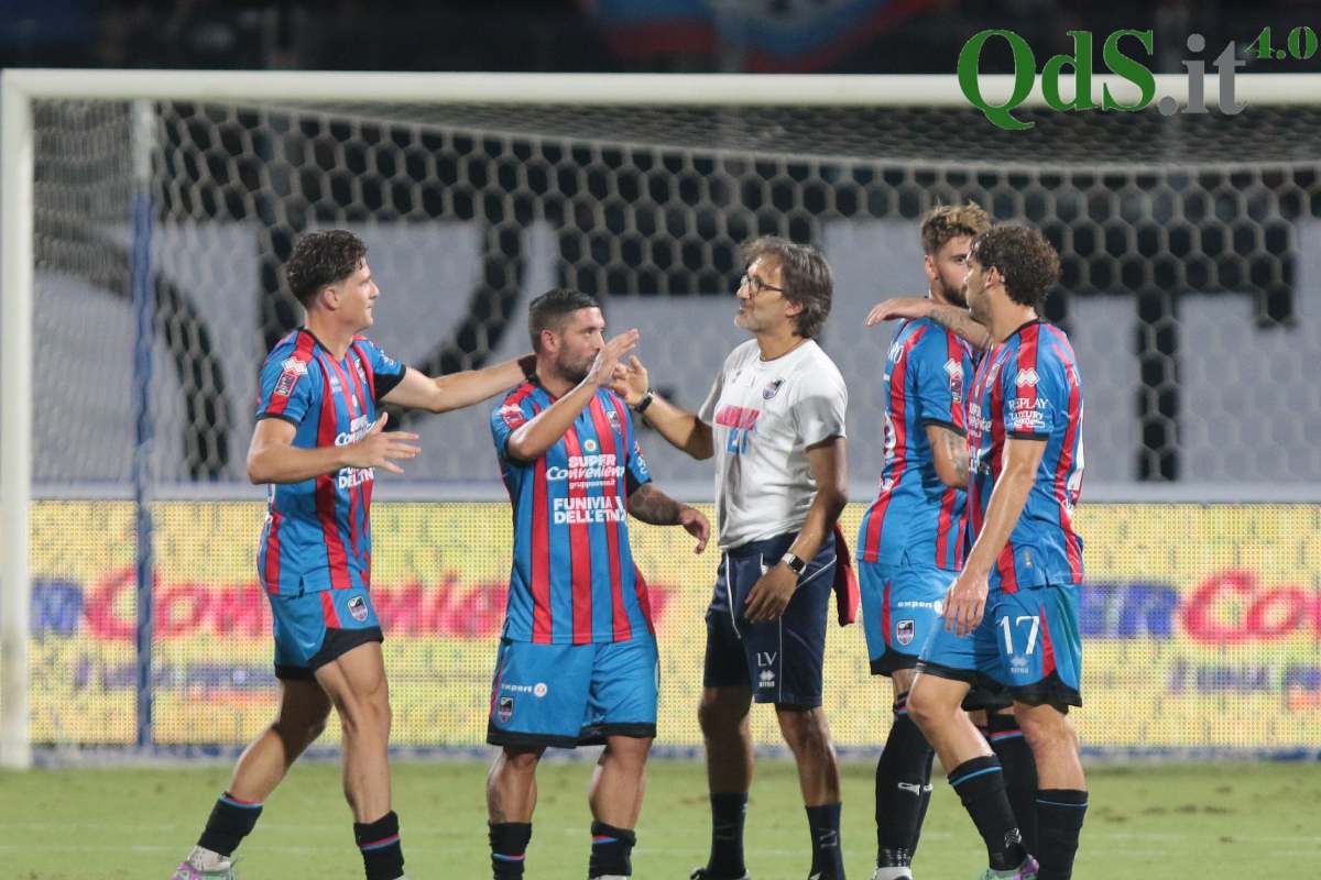 FOTO | Catania, buona la prima in casa: 1-0 al Benevento, decide Carpani