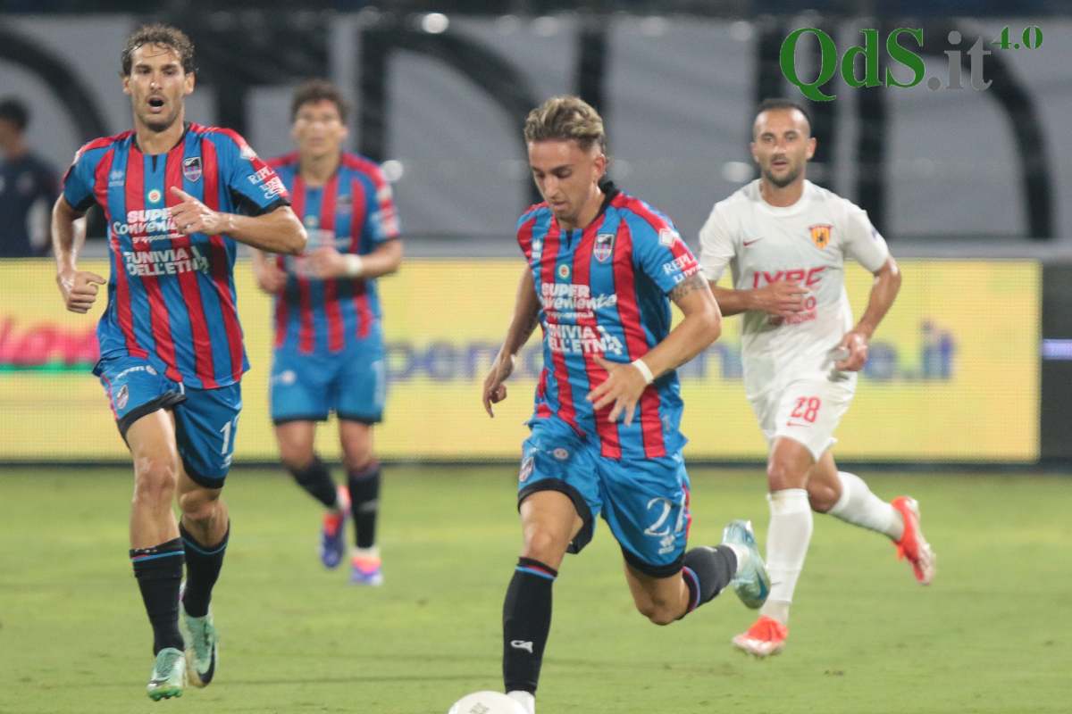 FOTO | Catania, buona la prima in casa: 1-0 al Benevento, decide Carpani