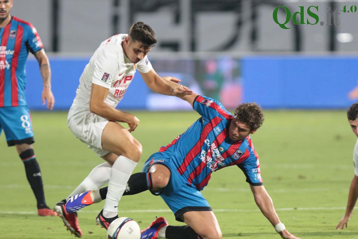 FOTO | Catania, buona la prima in casa: 1-0 al Benevento, decide Carpani