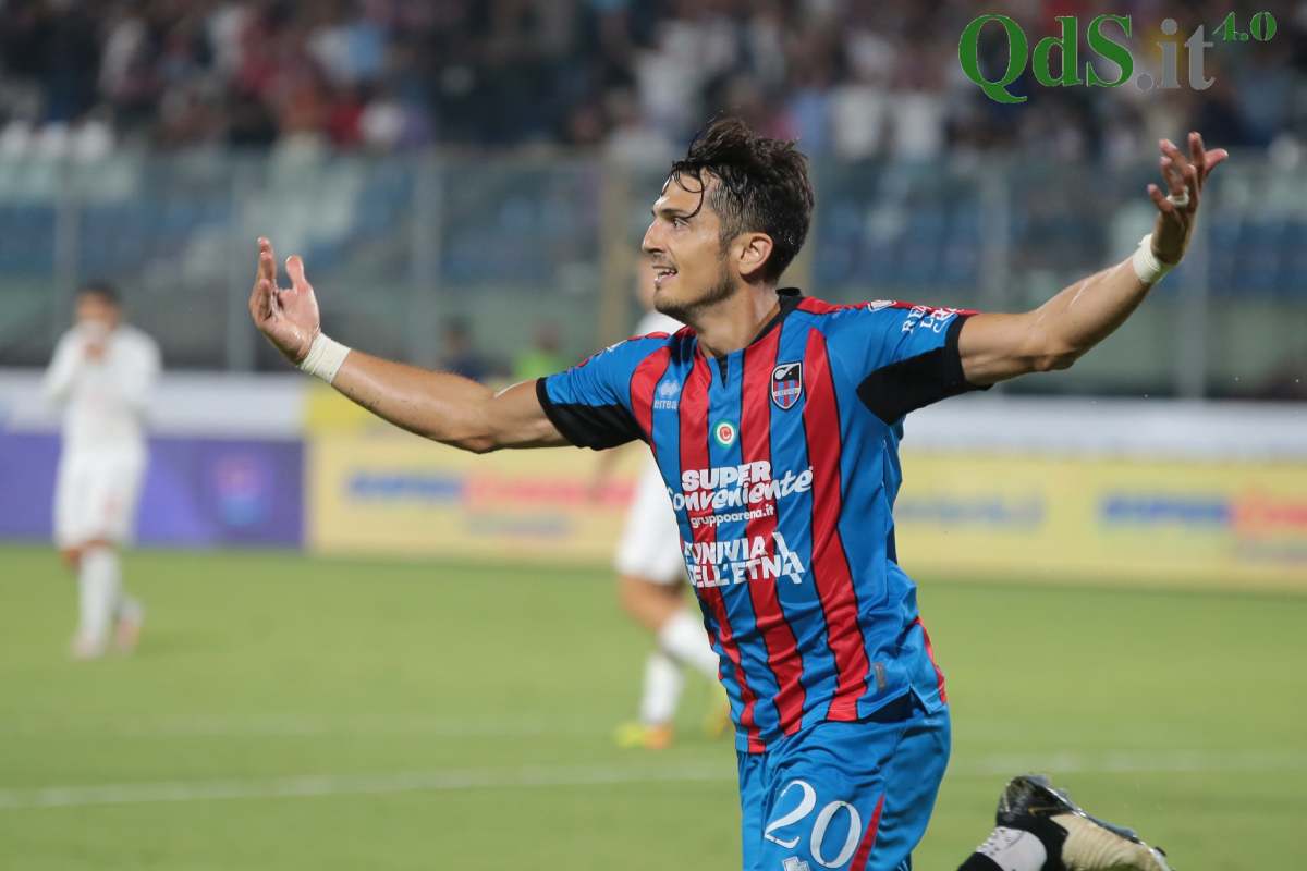 FOTO | Catania, buona la prima in casa: 1-0 al Benevento, decide Carpani