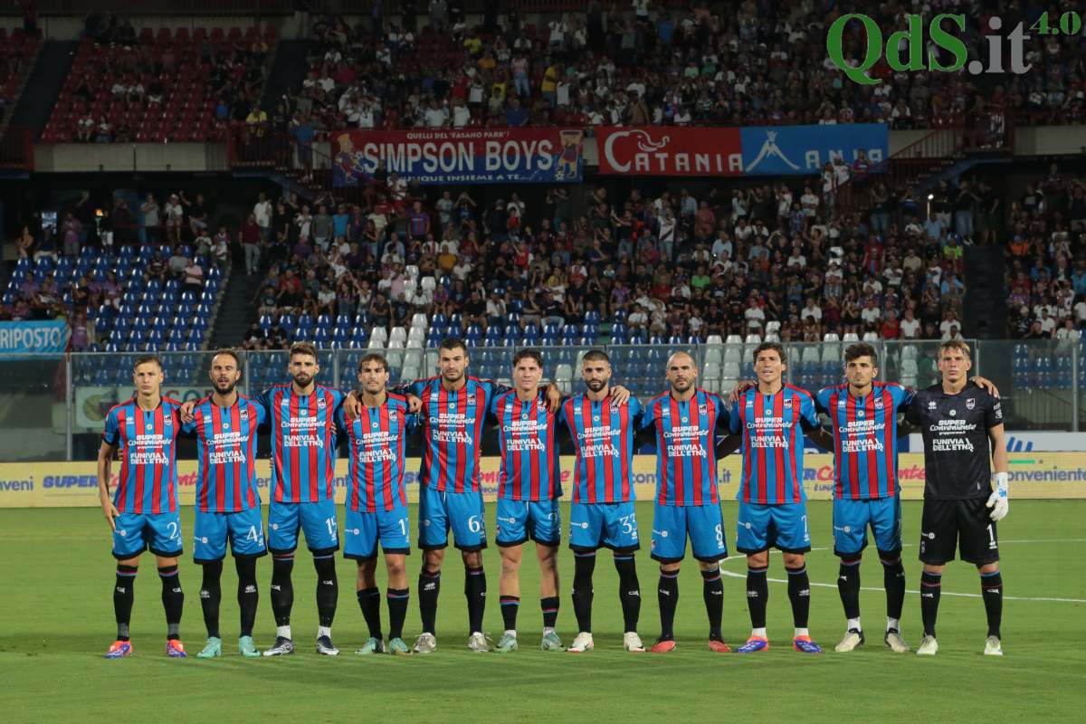 FOTO | Catania, buona la prima in casa: 1-0 al Benevento, decide Carpani