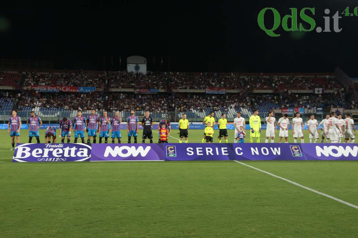 FOTO | Catania, buona la prima in casa: 1-0 al Benevento, decide Carpani