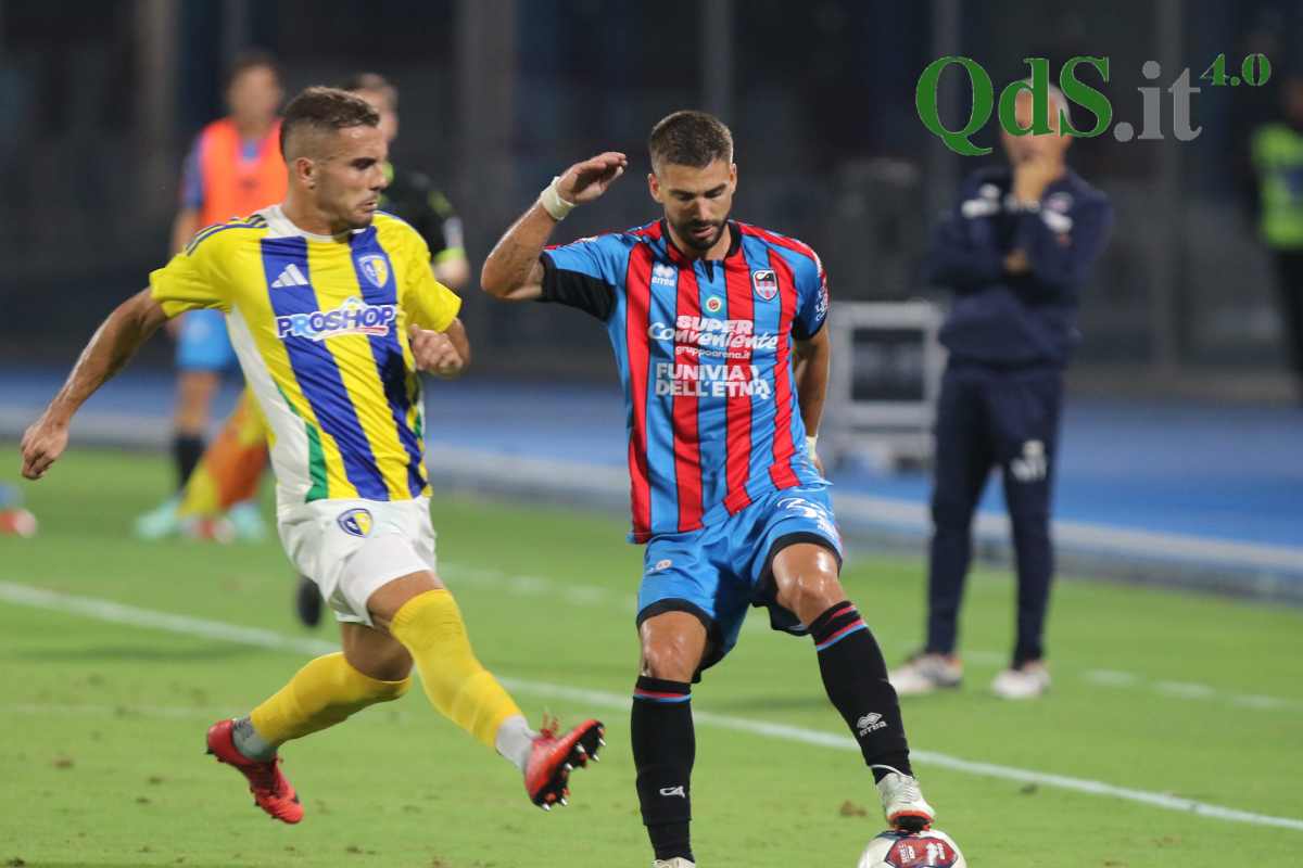 FOTO | Catania e Audace Cerignola si dividono la posta: un 0-0 con poche emozioni