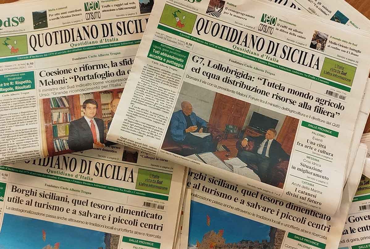 Il Quotidiano di Sicilia si conferma la testata più diffusa sull’Isola 