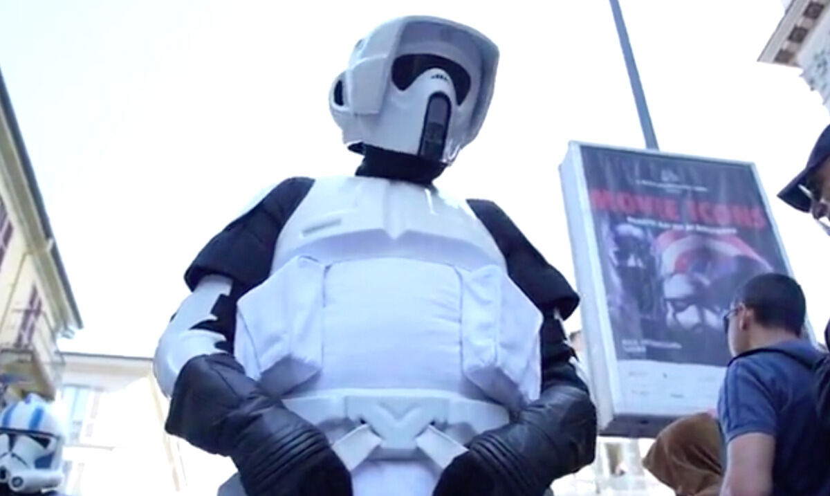 VIDEO | A Torino la mostra “Star Wars Experience” con Stormtrooper e ribelli