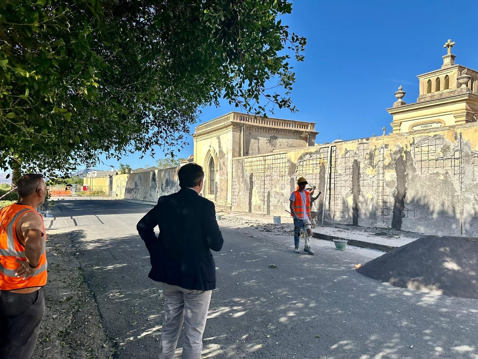 Ramacca, nuova intervento di riqualificazione del cimitero