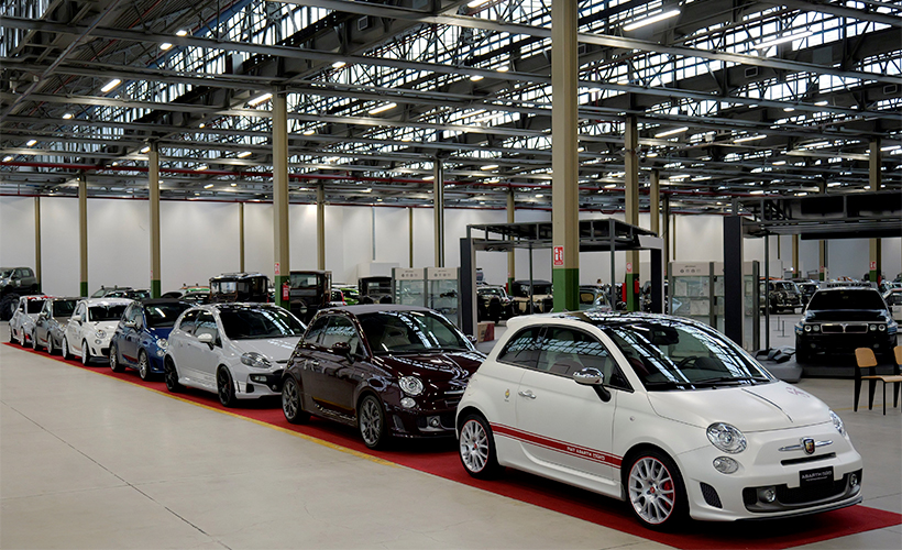 Le Abarth più iconiche in mostra all’Heritage hub fino al 10 novembre