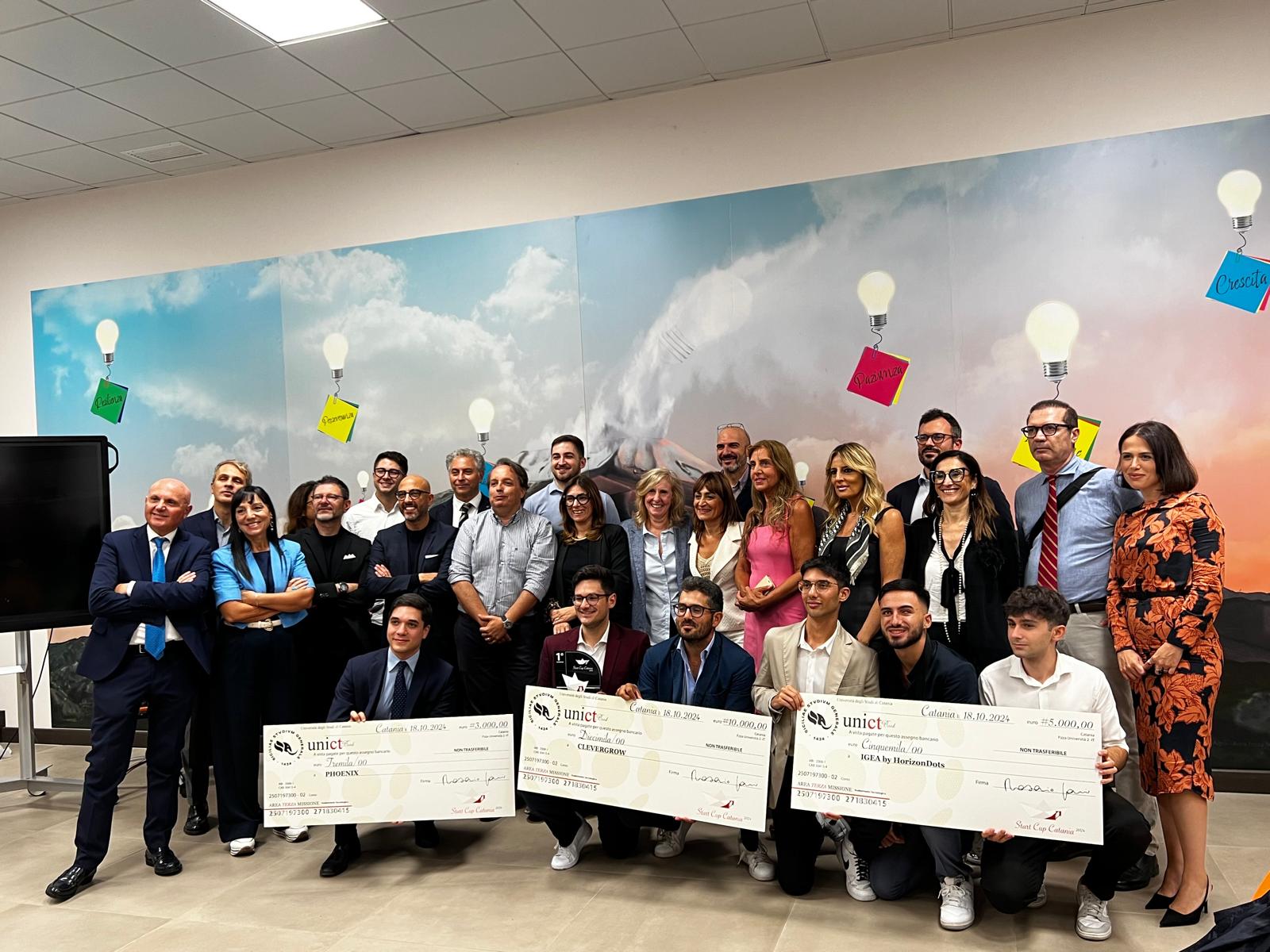 Si chiude la Start cup Catania: Cleverglow è il vincitore della business plan competition