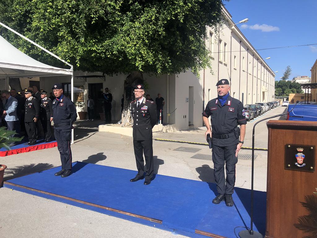 Carabinieri di Palermo, nuovo vertice al dodicesimo Reggimento
