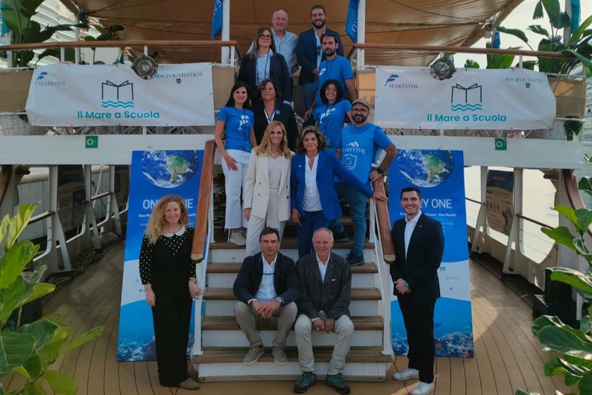 VIDEO | “Il mare a scuola”, la campagna per l’ambiente di Marevivo e MSC Foundation a Palermo