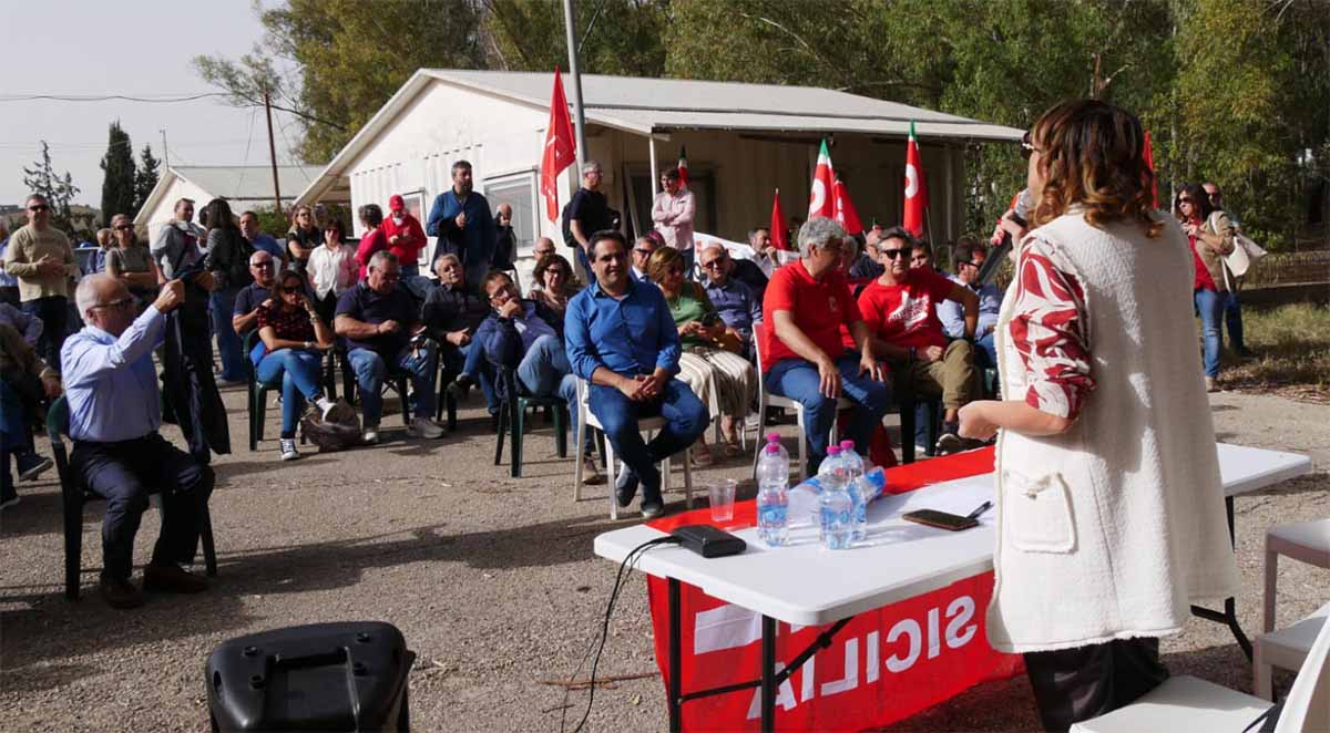 Crisi idrica, manifestazione alla diga Nicoletti di Enna