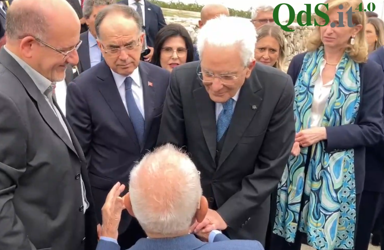 VIDEO | Il presidente della Repubblica Mattarella a Piana degli Albanesi: “Siamo membri di una stessa comunità”