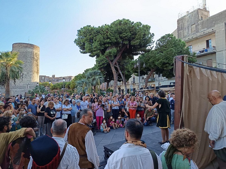 L’antico mercato delle erbe, rivive la Catania medioevale