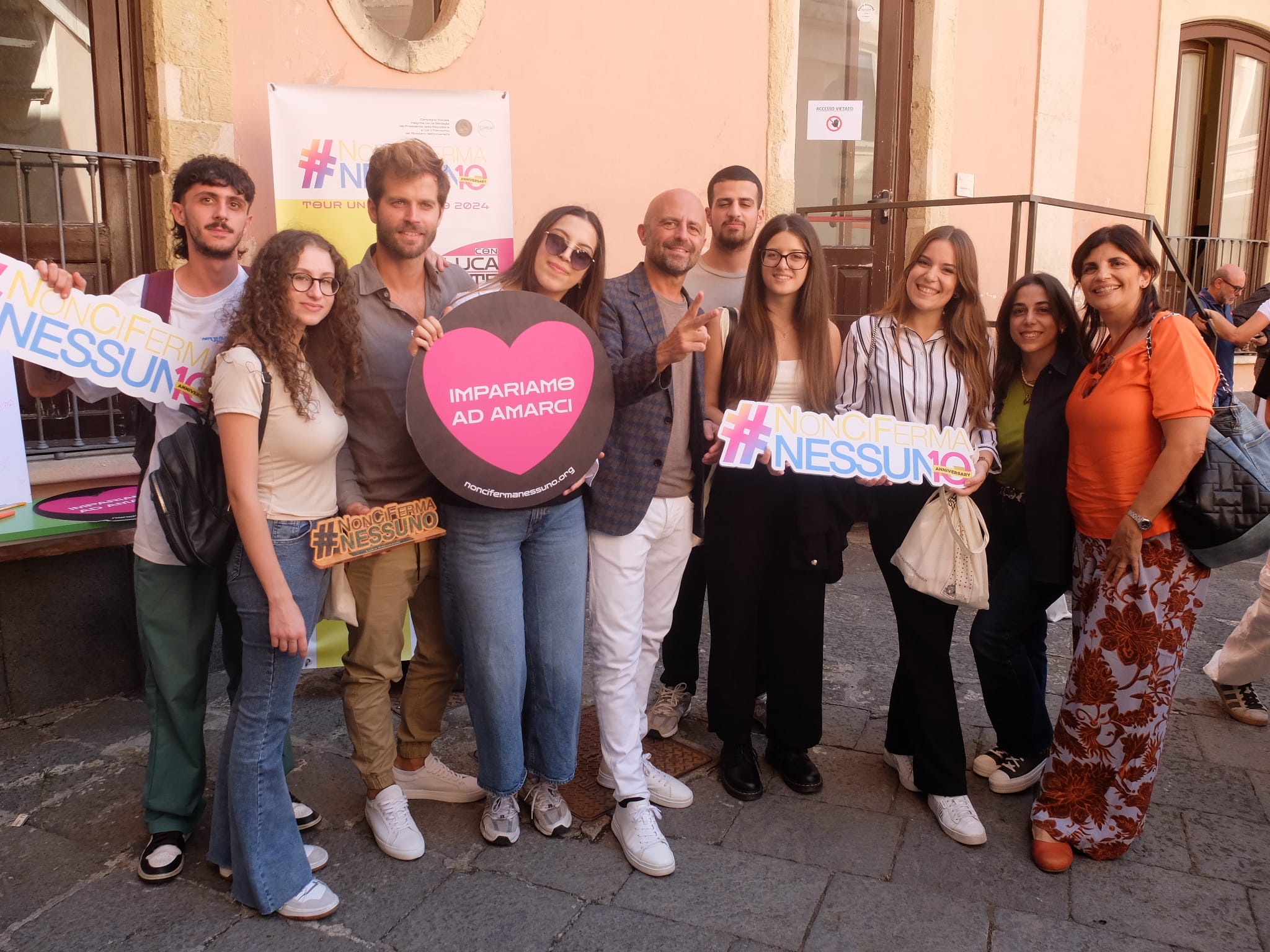Alla Scuola Superiore di Catania il talk “Non ci ferma nessuno” con Luca Abete