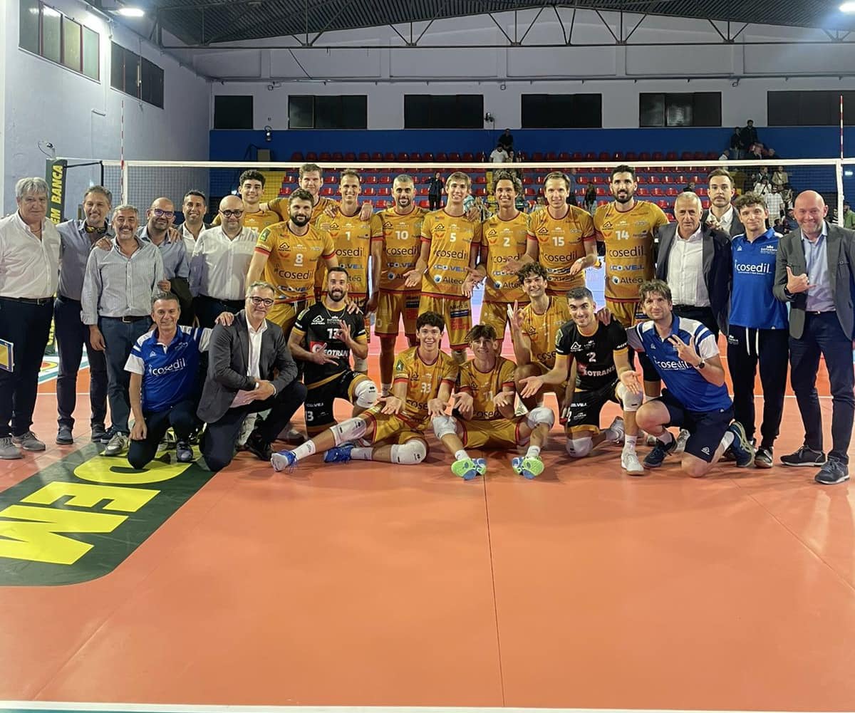 Volley, Cosedil Saturnia Acicastello super al debutto in A2: 3-1 a Palmi