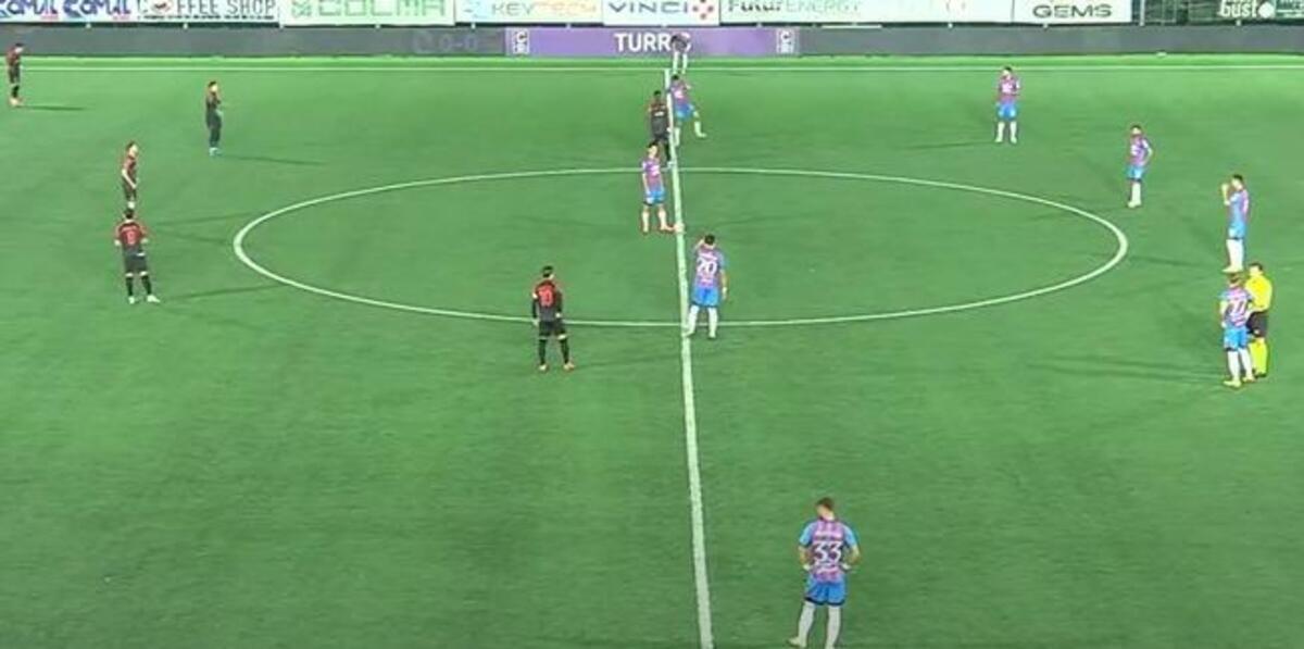 Catania, così non va: con la Turris finisce 1-1. Le pagelle dei rossazzurri