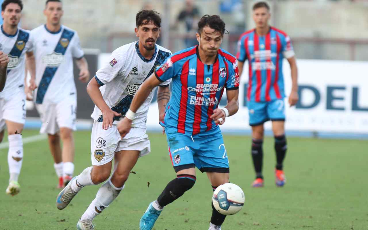 FOTO | Catania, prima sconfitta in casa. Il Latina conquista il Massimino