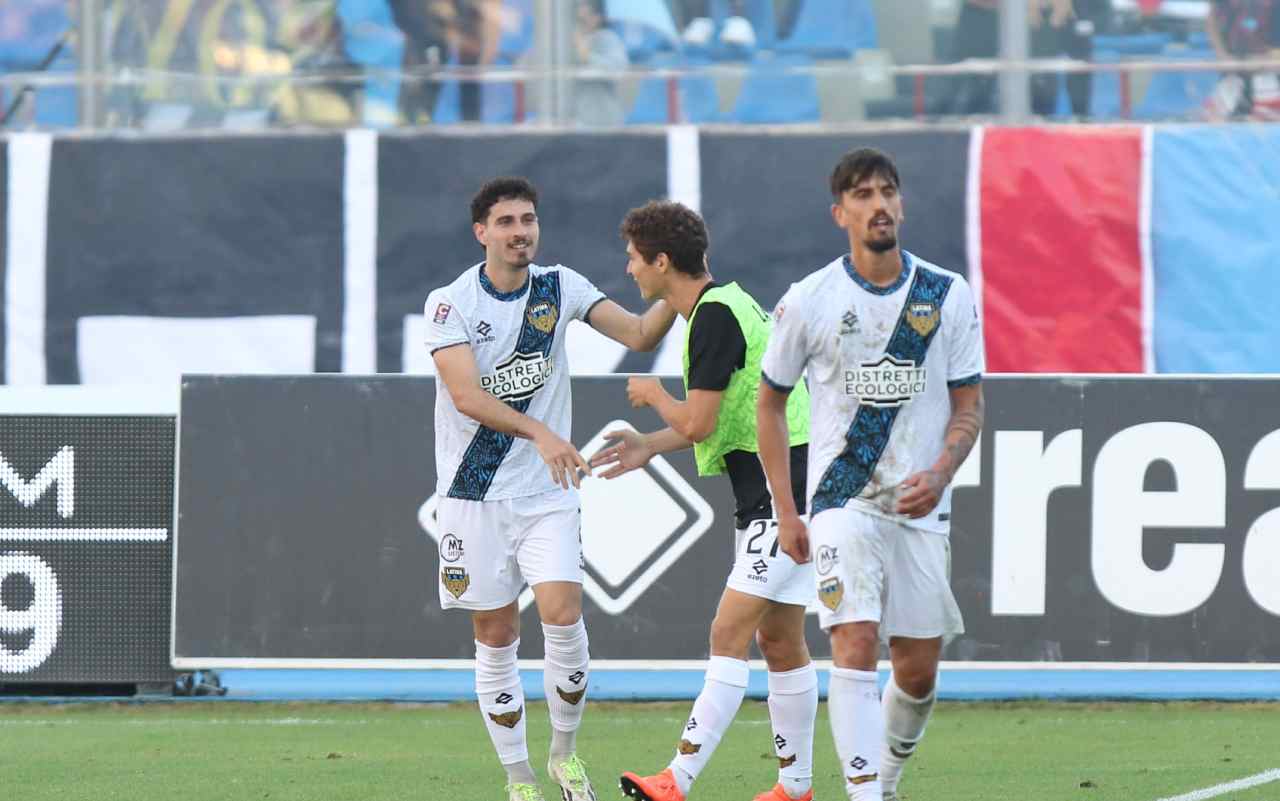 FOTO | Catania, prima sconfitta in casa. Il Latina conquista il Massimino
