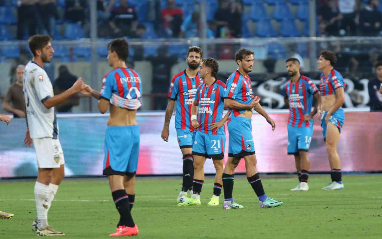 FOTO | Catania, prima sconfitta in casa. Il Latina conquista il Massimino