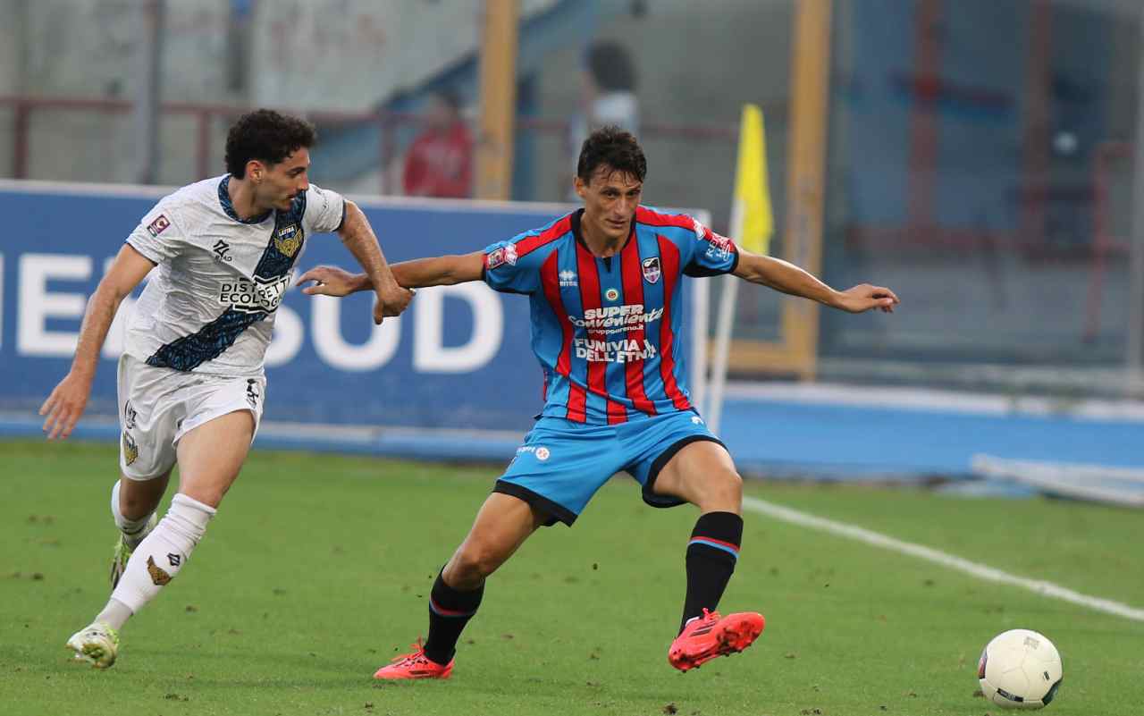 FOTO | Catania, prima sconfitta in casa. Il Latina conquista il Massimino