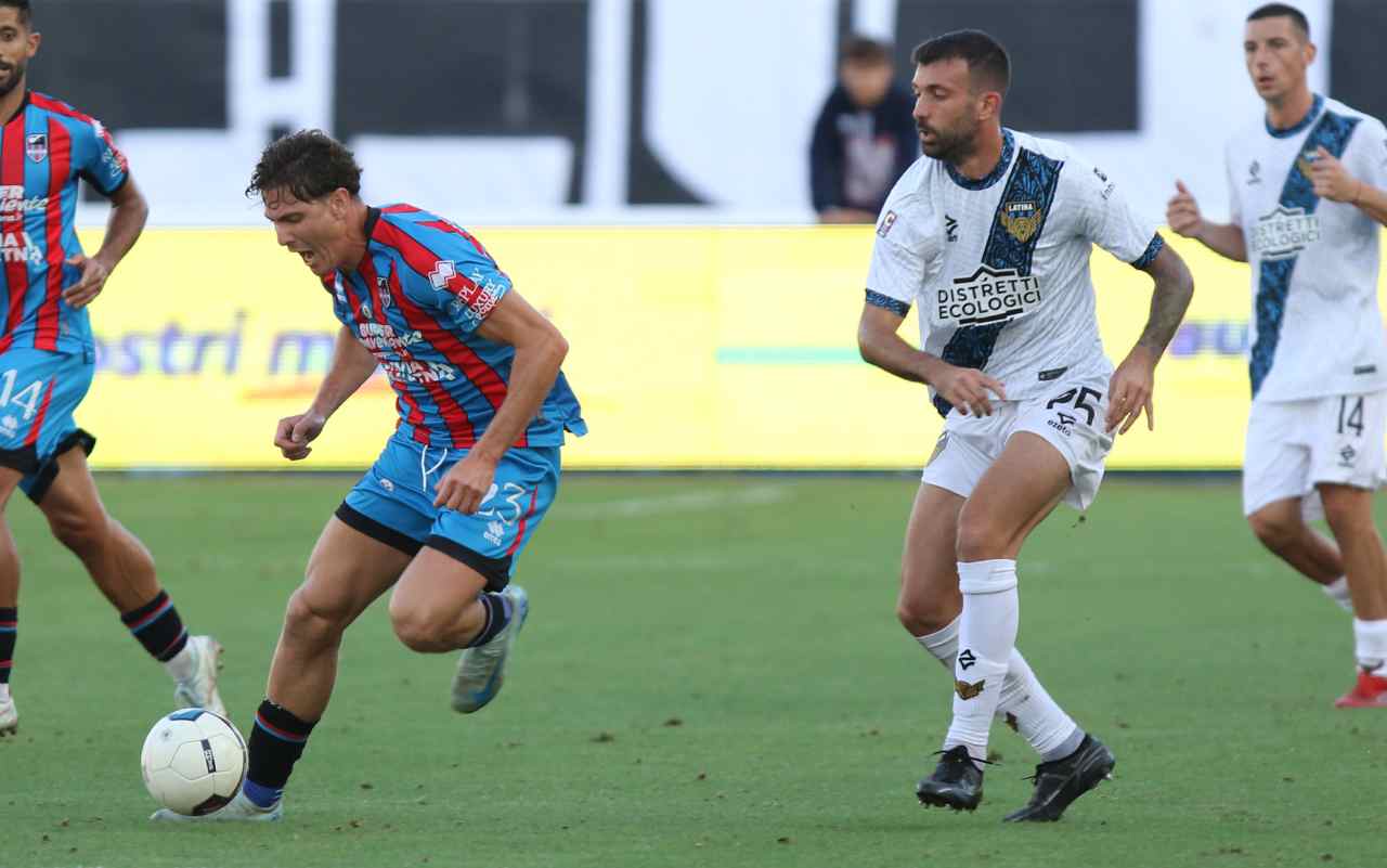 FOTO | Catania, prima sconfitta in casa. Il Latina conquista il Massimino