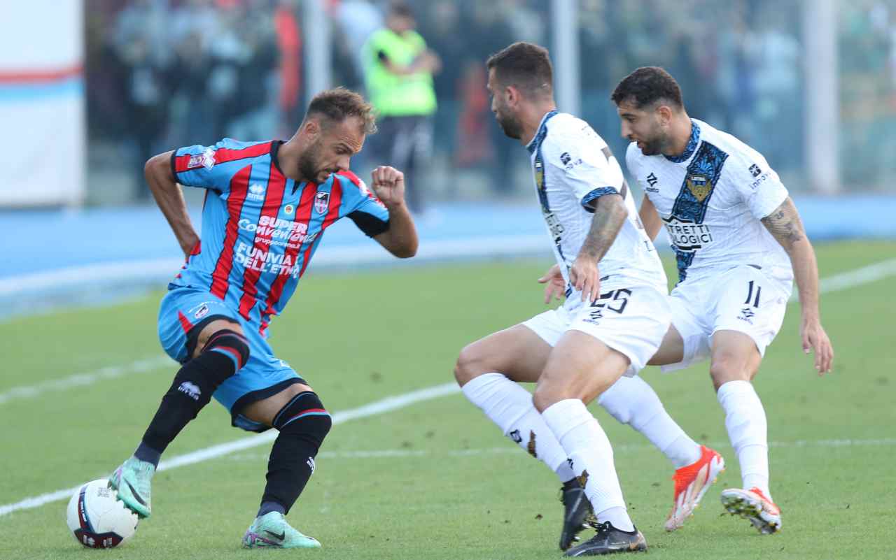 FOTO | Catania, prima sconfitta in casa. Il Latina conquista il Massimino