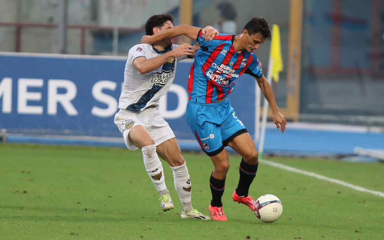 FOTO | Catania, prima sconfitta in casa. Il Latina conquista il Massimino