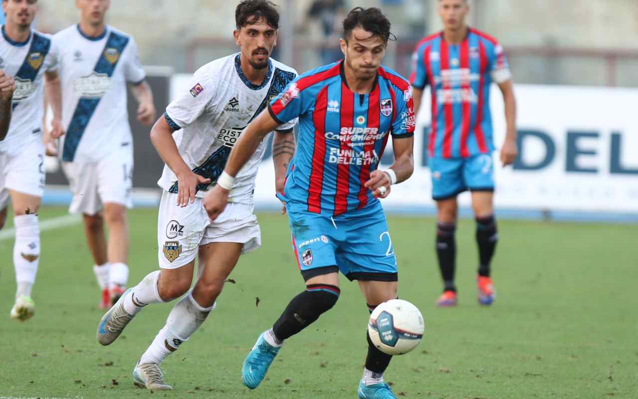 FOTO | Catania, prima sconfitta in casa. Il Latina conquista il Massimino