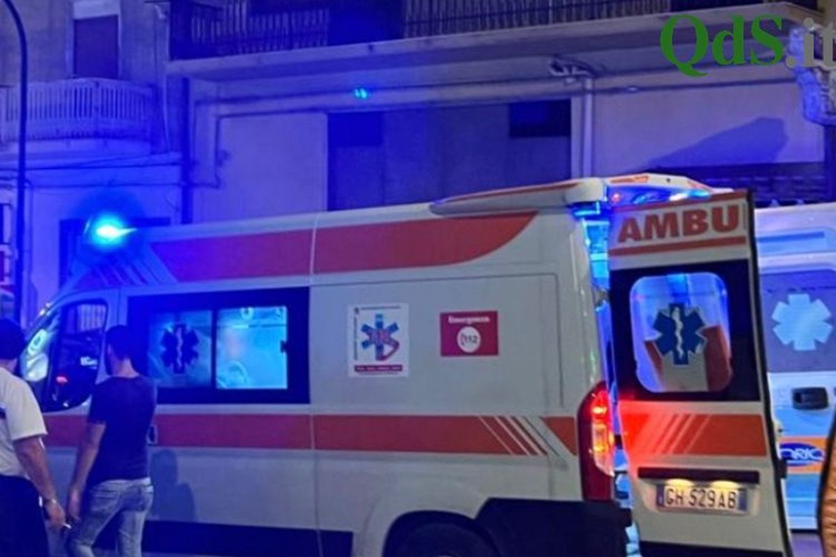 Brutto incidente a Raffadali, auto in corsa investe un uomo: trasportato in ospedale