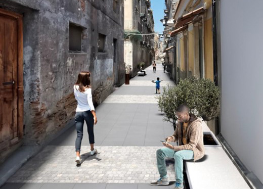 Catania, cantieri di riqualificazione a San Berillo