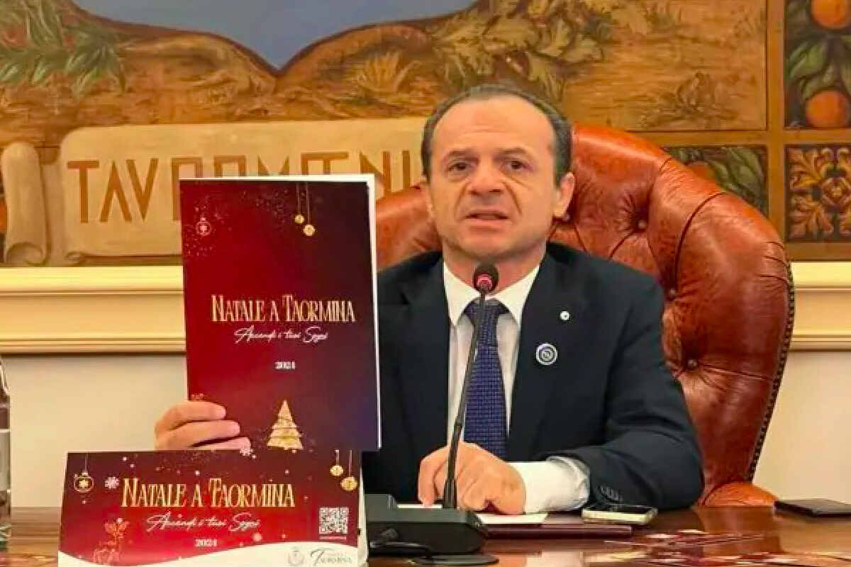 Cateno De Luca presenta il programma di Natale a Taormina: “Estendere l’offerta turistica”