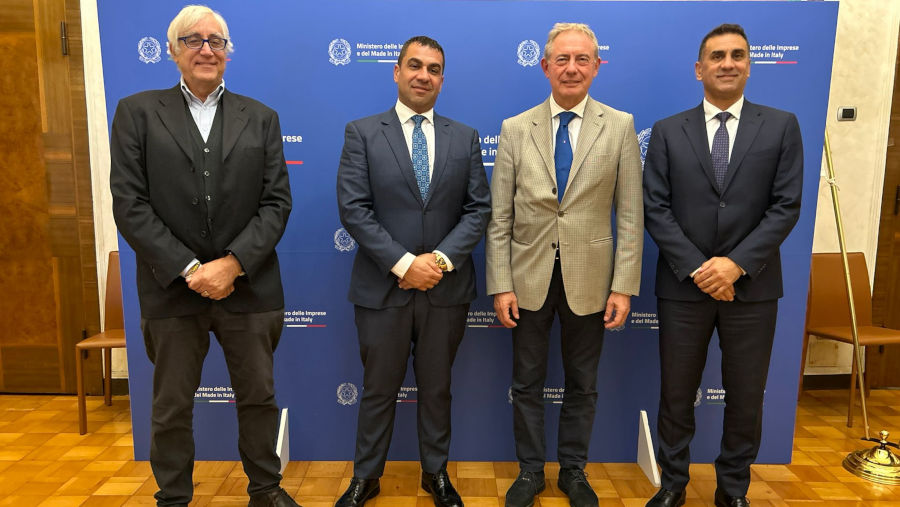 Ex Blutec, incontro tra il ministro Urso e Pelligra: si discute del piano industriale