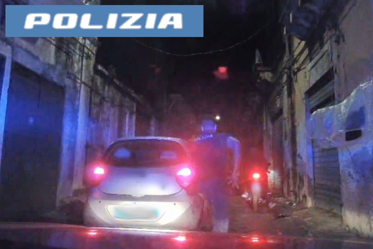 Panico nelle vie di San Cristoforo, pericoloso inseguimento ad alta velocità: un arresto