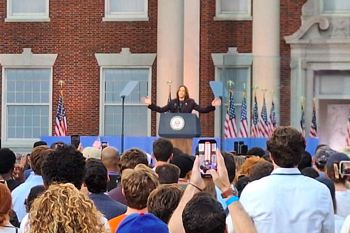 VIDEO | Usa 2024, a Washington lacrime e delusione per il discorso di Kamala Harris