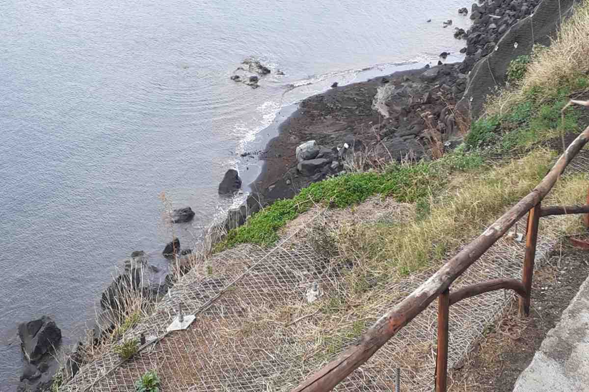 Le foto degli effetti della pioggia a Ginostra - FB