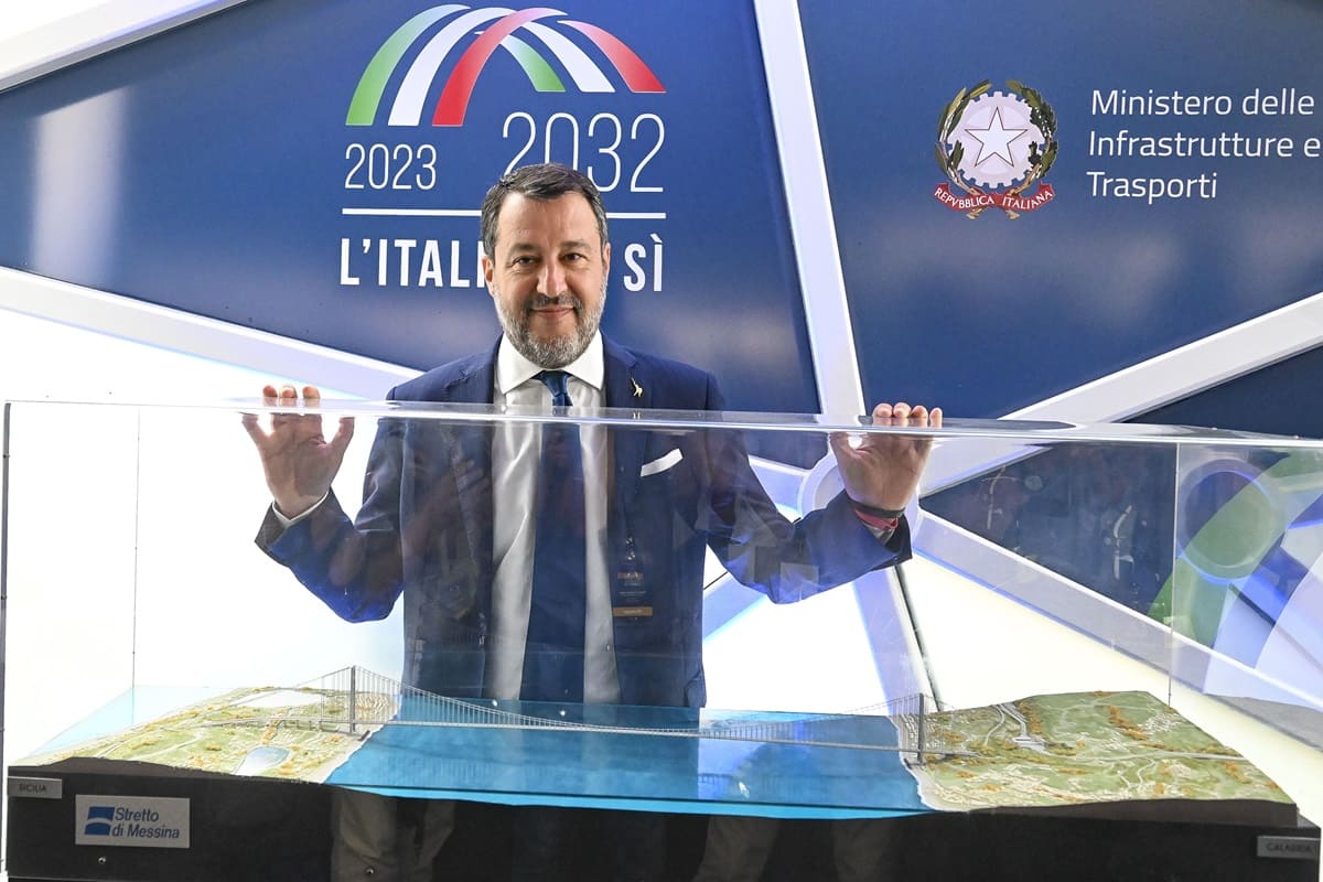 Ponte sullo Stretto, Salvini rassicura sull’opera: “Si farà, milioni di italiani lo meritano”