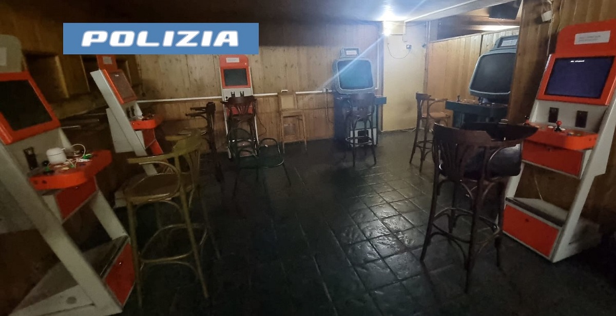 Catania, scoperta sala giochi abusiva in un circolo privato: maxi sanzione da 132mila euro