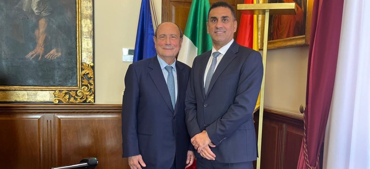 Termini Imerese, il presidente della Regione Schifani riceve l’Ad di Pelligra Italia Caniglia