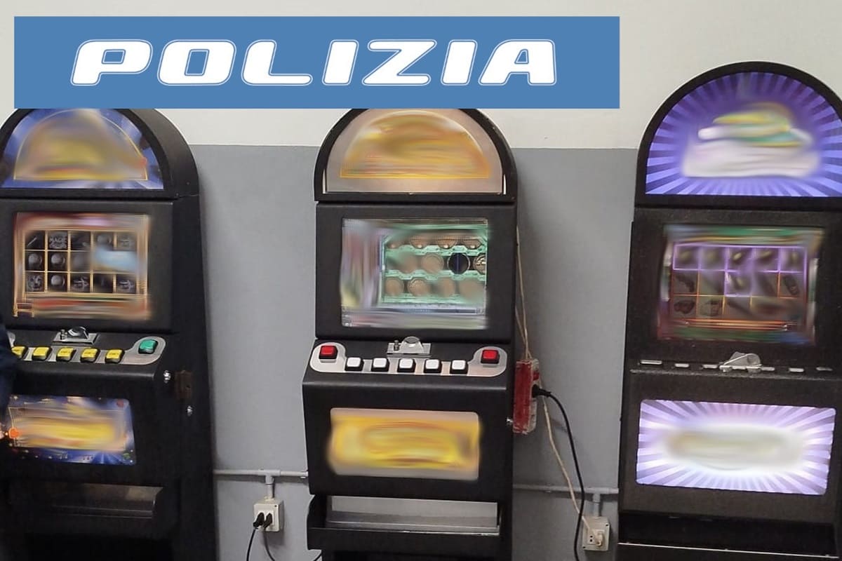 La saracinesca mezza abbassata e i “coupon”, sequestrata sala giochi abusiva a Librino