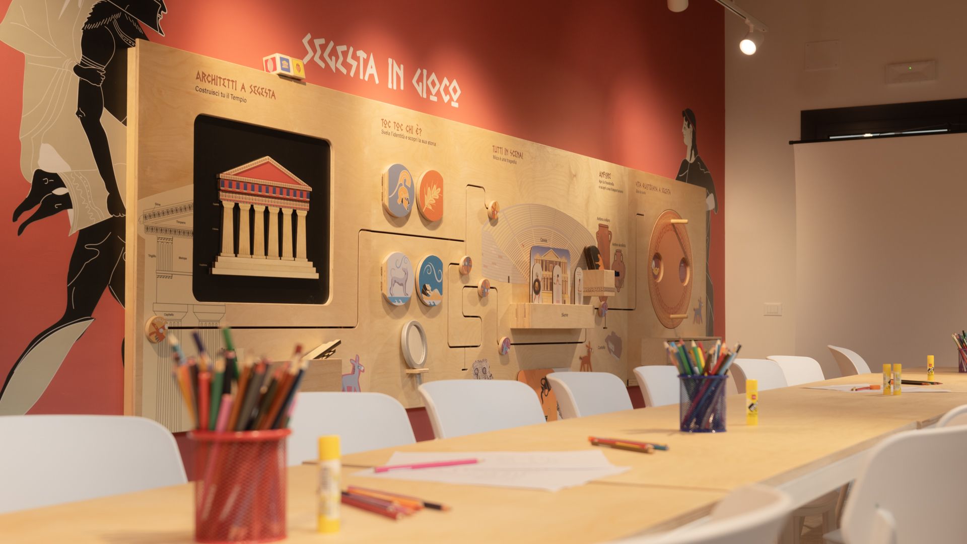 Apre il nuovo SegestaLAB, sala interattiva e spazio aperto al territorio al parco archeologico di Segesta