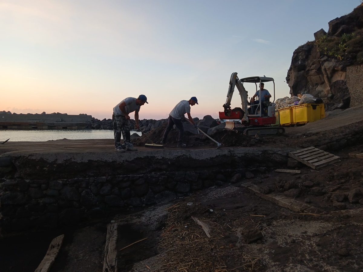 Maltempo, interventi a Stromboli e Ginostra dopo alluvioni di ottobre