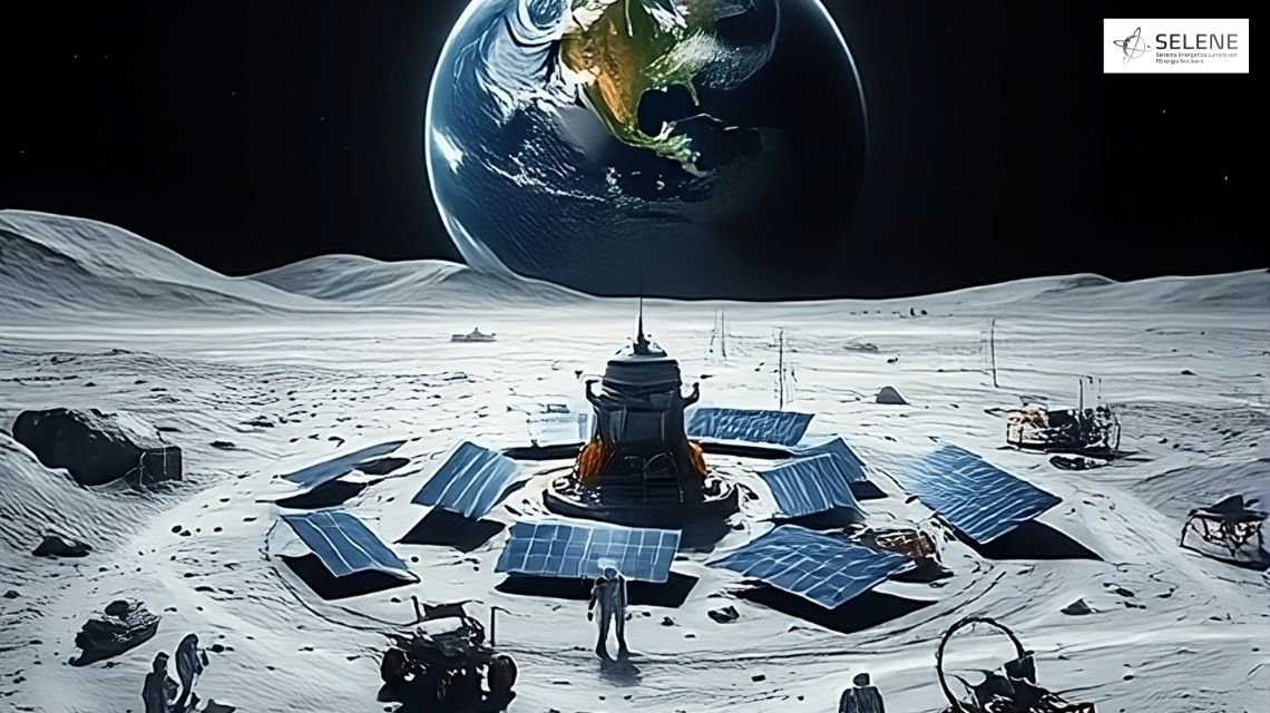 Un hub energetico sulla Luna Selene, progetto made in Italy