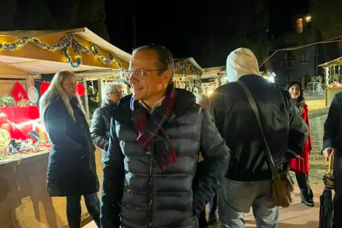 Taormina, De Luca: “Oggi abbiamo dato il via ai Mercatini di Natale”